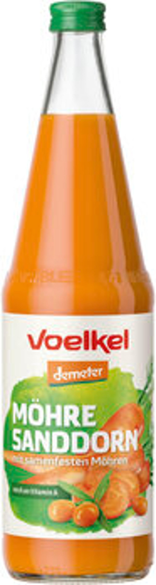 Produktfoto zu Möhre Sanddorn Saft (0,7L)