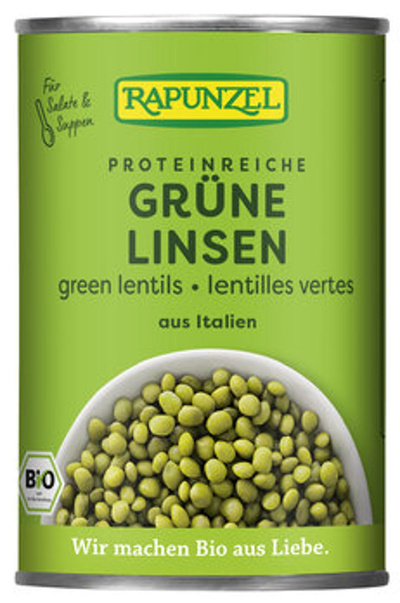 Produktfoto zu Grüne Linsen (in der Dose 400g)