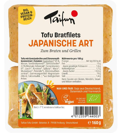 Produktfoto zu Bratfilet Japanische Art (160g