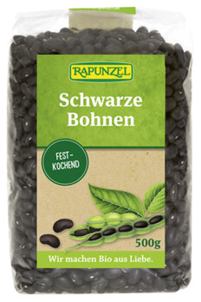 Produktfoto zu Schwarze Bohnen (500g)