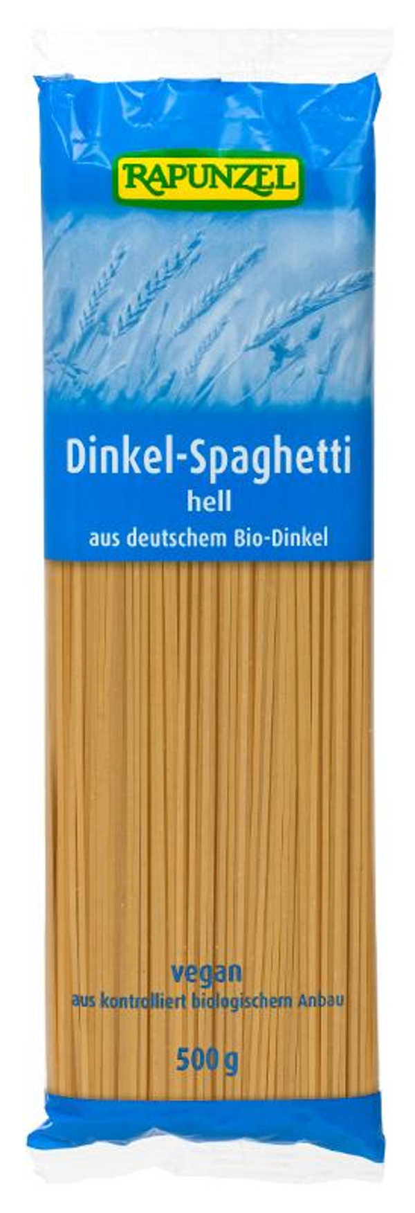 Produktfoto zu Dinkel-Spaghetti hell (500g)