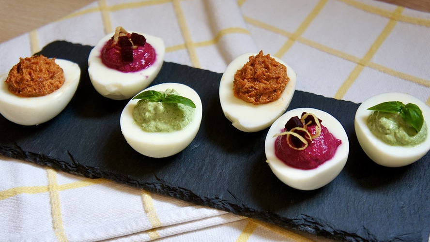 Rezeptbild für Bunte Frühlingseier