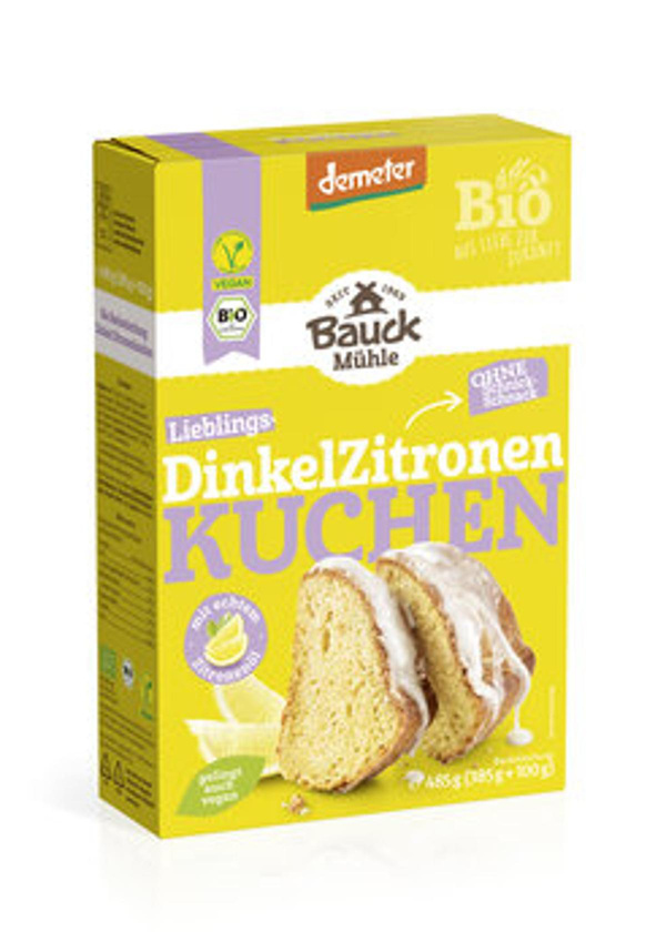 Produktfoto zu Dinkel Zitronenkuchen (485g)
