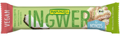 Produktfoto zu Fruchtschnitte Ingwer-Kokos (40g)