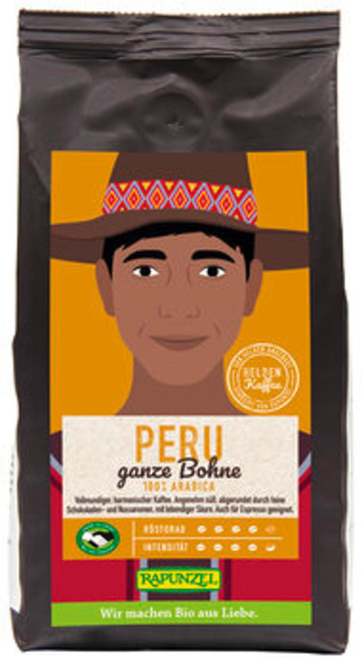 Produktfoto zu Heldenkaffee Peru, ganze Bohne (250g)