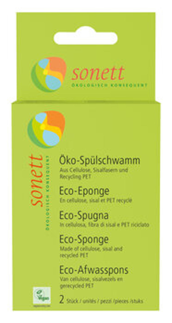Produktfoto zu Öko-Spülschwamm (2 Stück)