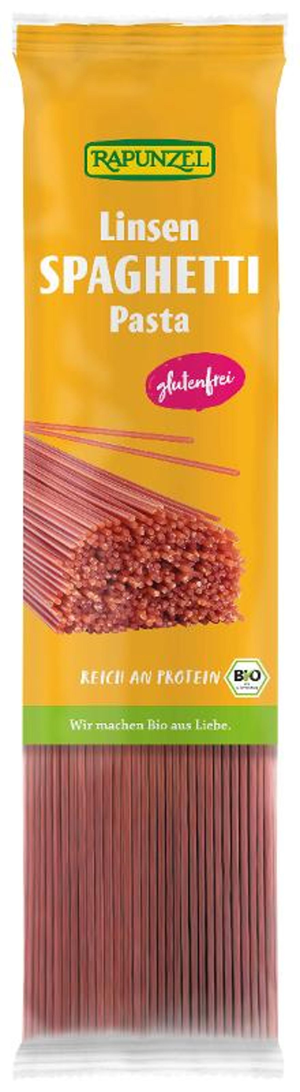 Produktfoto zu Gelbe Linsen Spaghetti (250g)