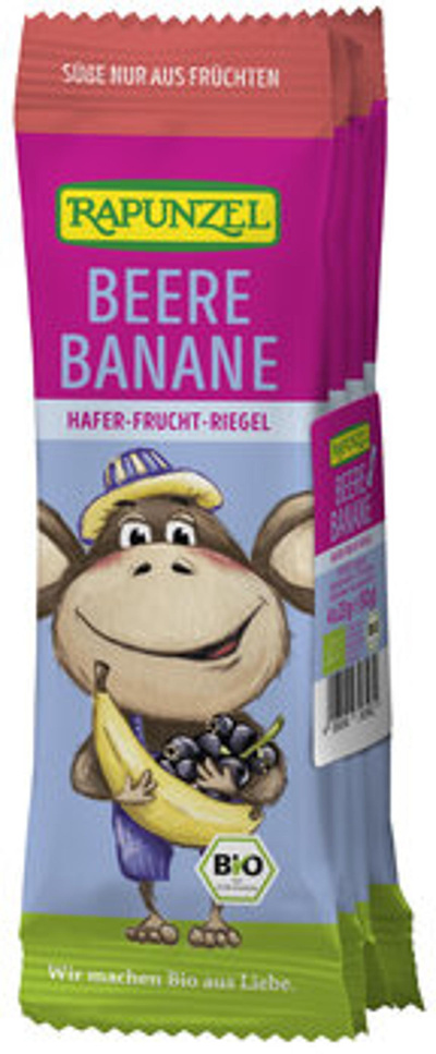 Produktfoto zu Kinder Hafer-Frucht-Riegel Beere-Banane (4x23g)