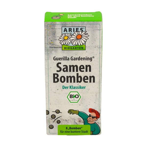 Produktfoto zu Bio-Samenbomben "Der Klassiker" (8 Stück)