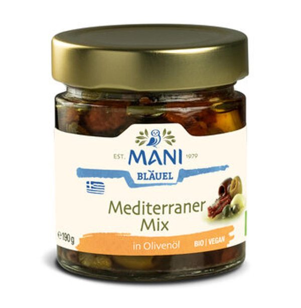 Produktfoto zu -15% Mediterraner Mix in Olivenöl (190g)