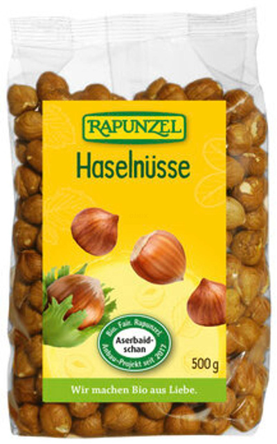 Produktfoto zu Haselnüsse (500g)