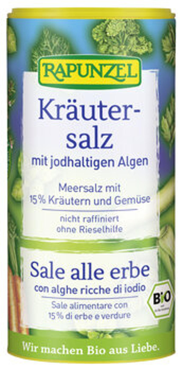 Produktfoto zu Kräutersalz, jodiert (125g)