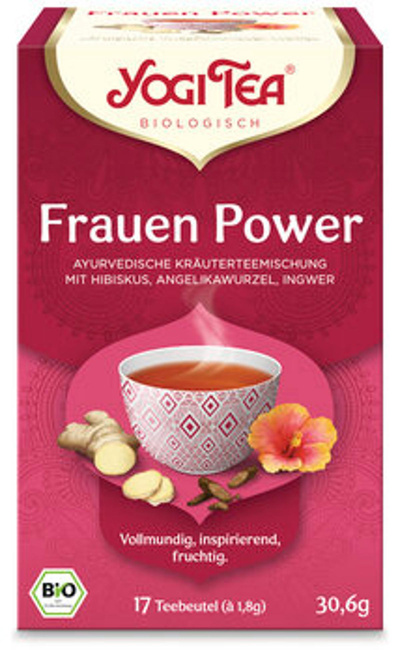 Produktfoto zu Yogi Tea Frauenpower (17 Beutel)