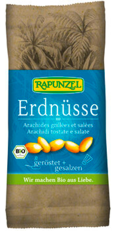 Produktfoto zu Erdnüsse geröstet, gesalzen (75g)