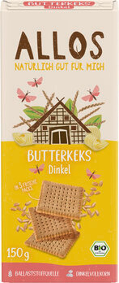 Produktfoto zu Dinkel-Butterkeks (150g)