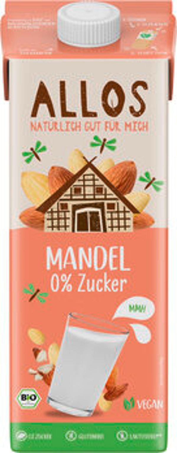 Produktfoto zu Mandel Drink 0% Zucker (1L)