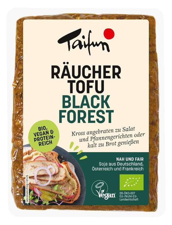 Produktfoto zu Räuchertofu Black Forest (200g)