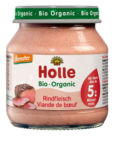Produktfoto zu Holle Rindfleisch (125g)