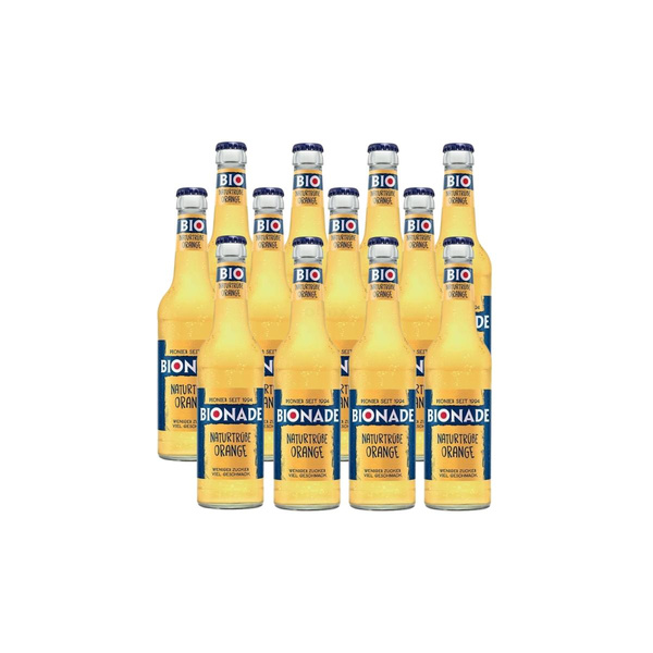 Produktfoto zu BIONADE naturtrübe Orange (12x0,33L)