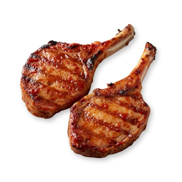 Produktfoto zu Grillkoteletts vom Schwein (2xca. 250g)