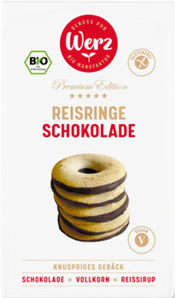 Produktfoto zu Reis Ringe mit Schokolade (110g)