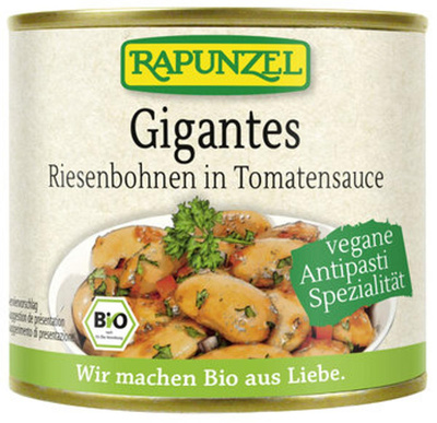Produktfoto zu Gigantes Riesenbohnen in Tomatensauce (230g)