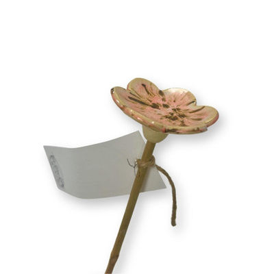 Produktfoto zu Kleine Insektentränke "rosa-gesprenkelt"