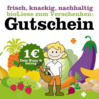 Produktfoto zu Geschenkgutschein 1€ (flexibler Wert)
