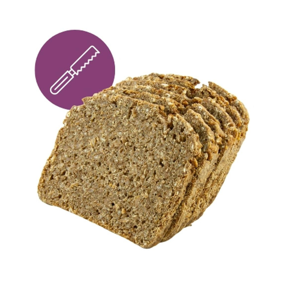 Produktfoto zu Schwarzbrot, geschnitten (250g)