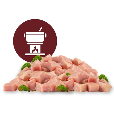 Produktfoto zu Fondue Fleisch Schwein (ca. 1kg)