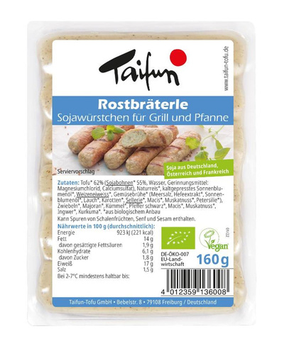 Produktfoto zu Tofu Röstbräterle (160g)