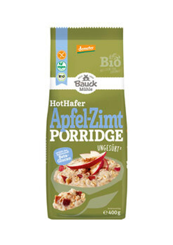 Produktfoto zu Hot Hafer Apfel Zimt Porridge (400g)