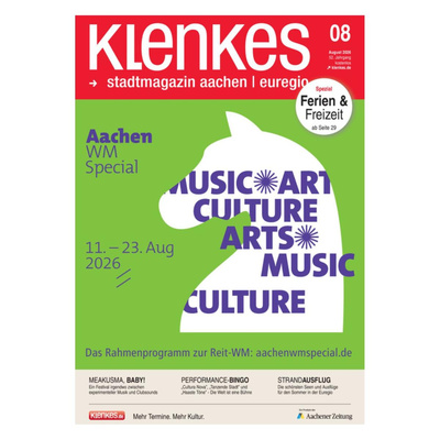 Produktfoto zu Klenkes - Stadtmagazin für Aachen und Euregio
