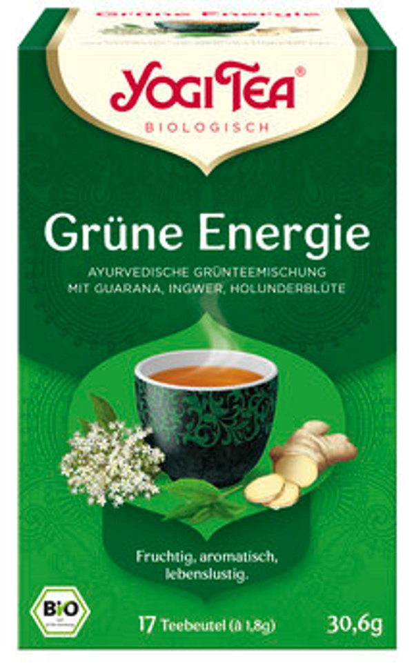 Produktfoto zu Yogi Tea Grüne Energie (17 Beutel)