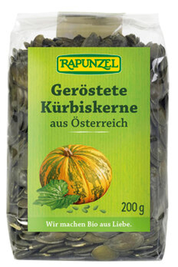 Produktfoto zu Kürbiskerne geröstet (200g)
