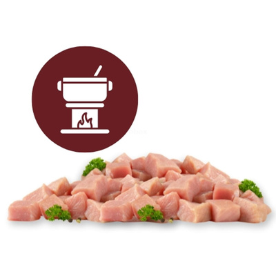 Produktfoto zu Fondue Fleisch Schwein (ca. 500g)