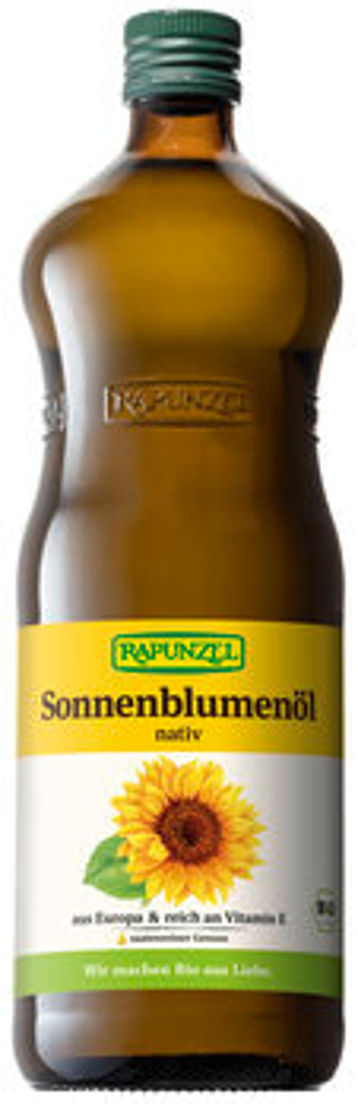 Produktfoto zu Sonnenblumenöl nativ (1L)