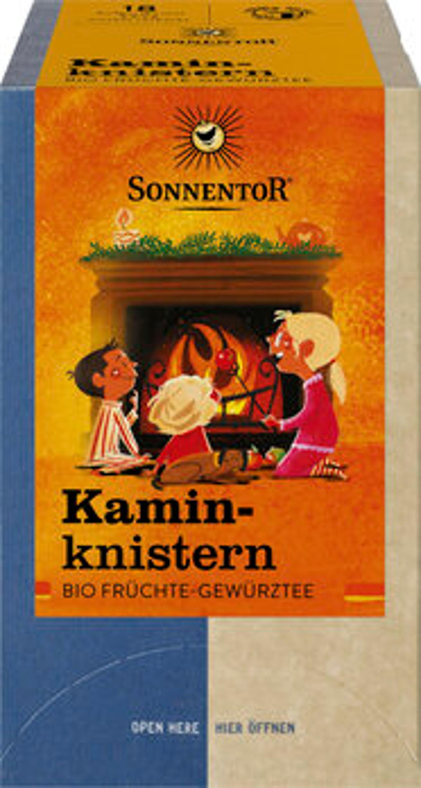 Produktfoto zu Kaminknistern Tee im Beutel (45g)