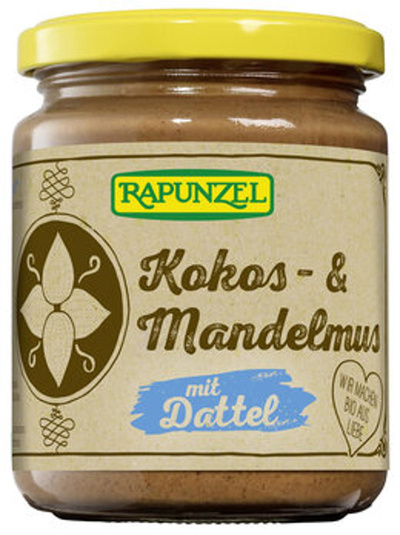 Produktfoto zu Kokos- & Mandelmus mit Dattel (250g)