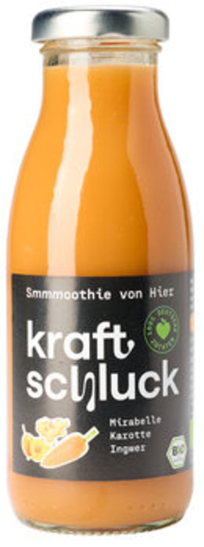 Produktfoto zu Smoothie Mirabelle Karotte Ingwer (0,25l)