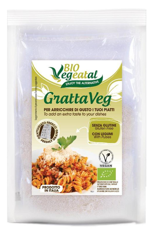 Produktfoto zu GrattaVeg Alternative zu Hartkäse gerieben (80g)