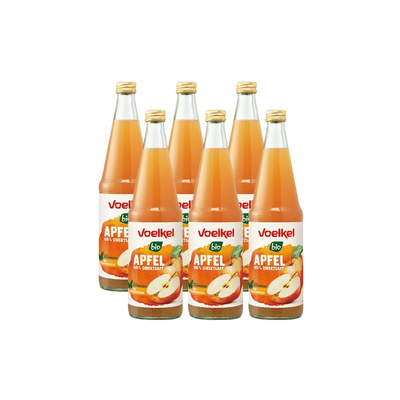 Produktfoto zu Apfel Saft mit Streuobstäpfeln (6x1L)