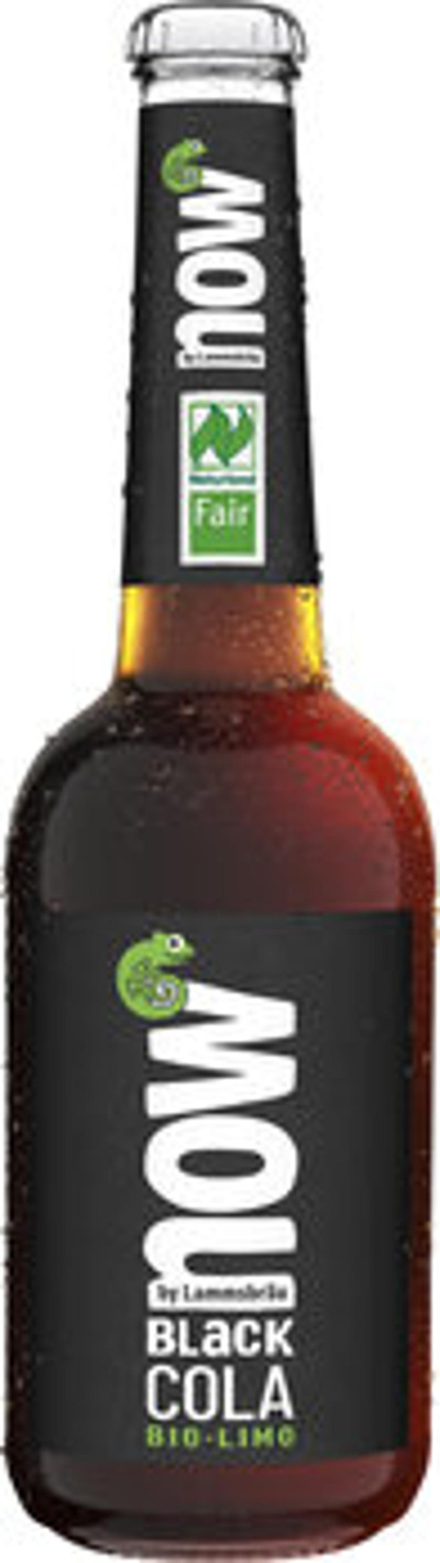 Produktfoto zu now Black Cola (0,33L)