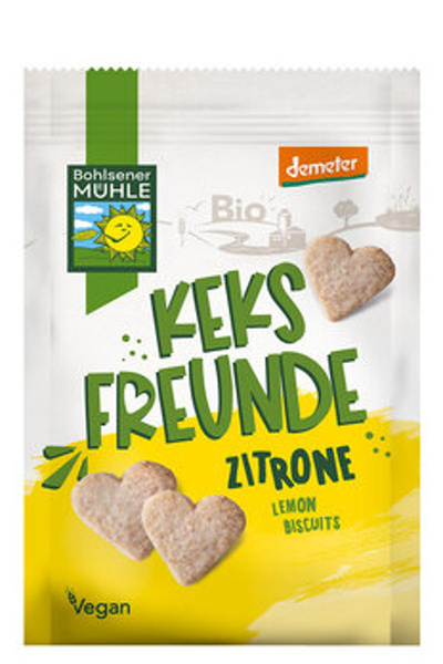 Produktfoto zu Keks Freunde Zitrone (125g)