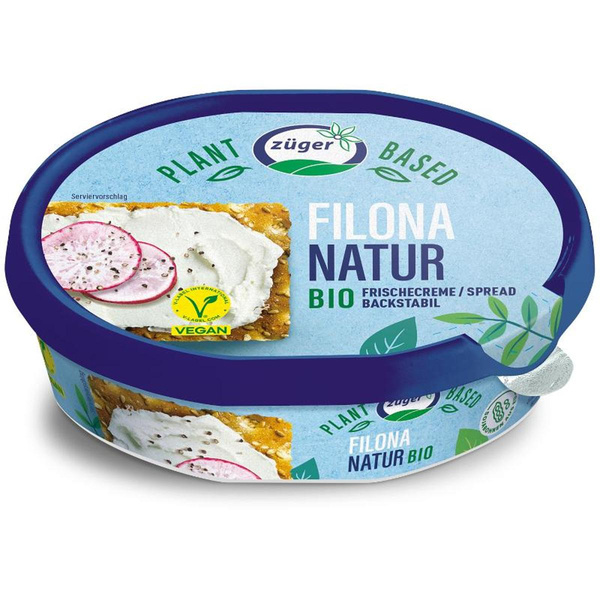Produktfoto zu Filona vegane Frischecreme natur (150g)