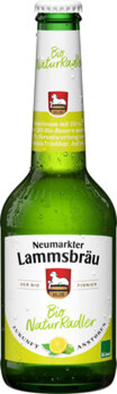 Produktfoto zu -10% Lammsbräu Natur Radler (0,33L) l MHD 03.26