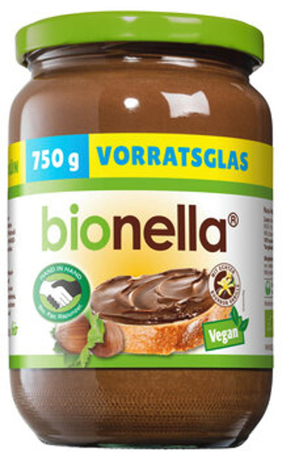 Produktfoto zu Bionella Vorratsglas (750g)