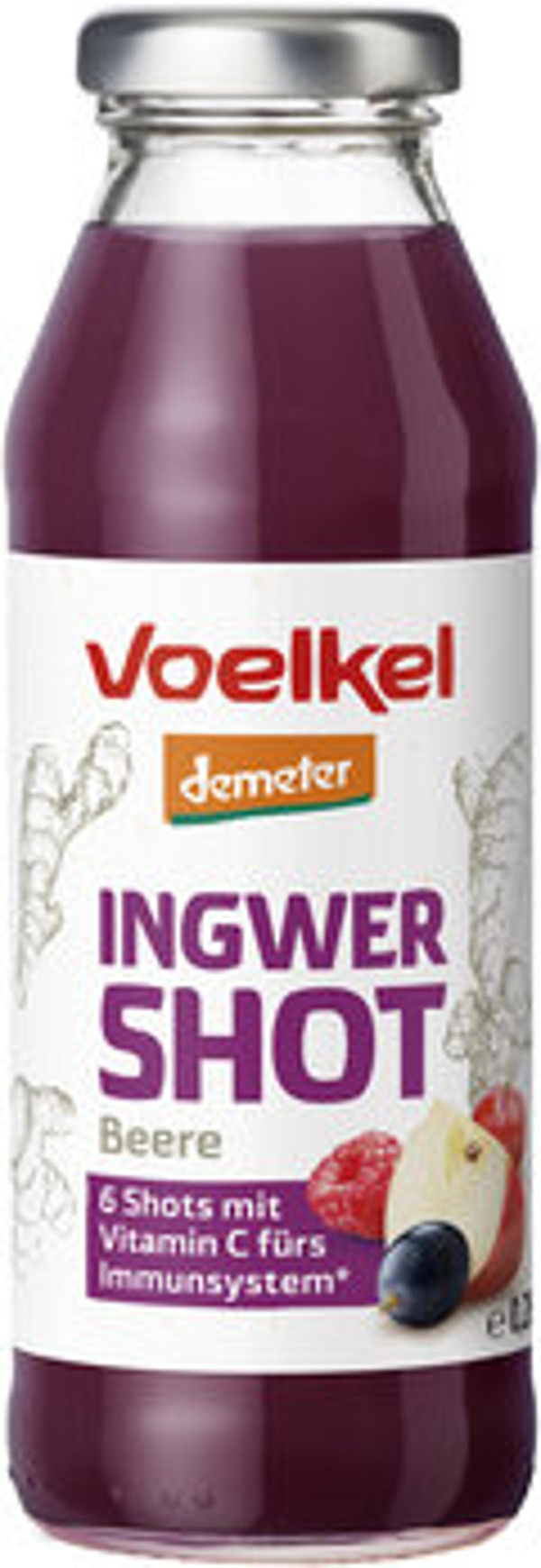 Produktfoto zu Shot Ingwer & Beeren (0,28L)