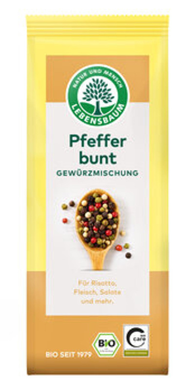Produktfoto zu Bunter Pfeffer, ganz (50g)