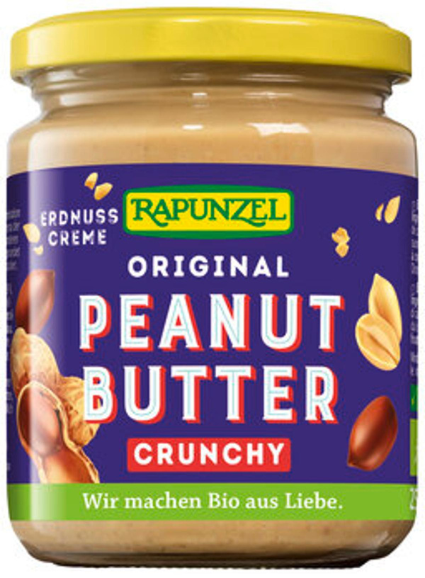 Produktfoto zu Peanutbutter Crunchy (250g)